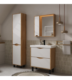 Зеркало-шкаф Volna Barney 70 левый zsBARNEY70.L-04