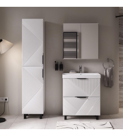 Пенал напольный Volna Geometry 40 белый pnGEOMETRY40-01