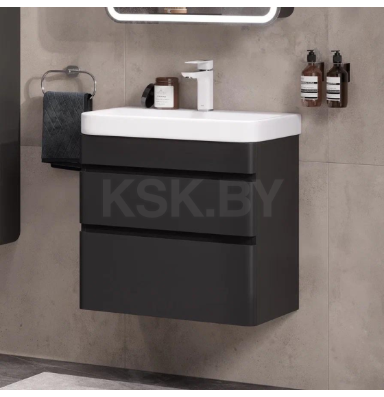 Тумба подвесная Volna Eltoro 60.2Y с умывальником tpELTR60.2Y-03-1 (tpELTR60.2Y-03-1) 