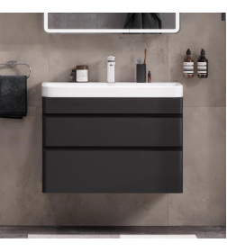 Тумба подвесная Volna Eltoro 80.2Y с умывальником tpELTR80.2Y-03-1