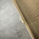 Стол LEON LUX RADIAL-180, раздвижной 180(240)х95, Дымчатая керамика/Чёрный УЦЕНКА