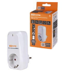 Реле напряжения в розетку РНР-01, 16А TDM SQ1513-0001