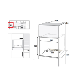 Шкаф духовой электрический Schtoff CME 7406 BK