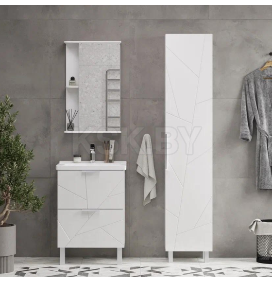 Пенал напольный Volna Twing 40 белый pnTWG40-01 (pnTWG40-01) 