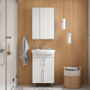 Тумба напольная Volna Bruno 60.2D под умывальник Балтика 60 tnBRUN60.2D-01 (tnBRUN60.2D-01) 