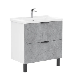 Тумба напольная Volna Twing 80.2Y бетон tnTWG80.2Y-02