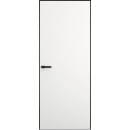 Дверное полотно Elen Invisible ALU Reverse R (кромка,черная) 2000х800х43мм,уценка