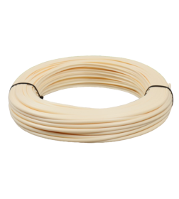 Ротанг искусственный гладкий 6 мм 100 м полутрубка (слоновая кость)