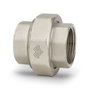 Разъемное соединение Varmega ВР-ВР 1/2", с уплотнением o-ring, никелированное (VMTF54-N000404) 