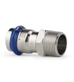 Муфта раструбная Varmega Inox Press с наружной резьбой 28x3/4"