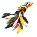 Зажим крокодил 5А 40 мм с проводом REXANT 16-0036 (16-0036) 