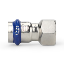 Муфта раструбная Varmega Inox Press с внутренней резьбой 15x1/2" (VM705001504) 