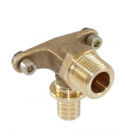 Угол настенный с наружной резьбой Varmega Slide-fit 16x1/2", аксиальный