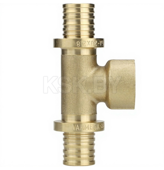 Тройник латунный Varmega Slide-fit с внутренней резьбой 32х1 (VM51119) 