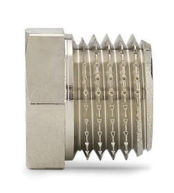 Заглушка Varmega НР 1/4" никелированная VMTF34-N000002