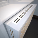 Крышка для экрана 90см Универсальная Белая STELLA