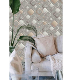 Обои Malex Classic Ромбы 6275-9