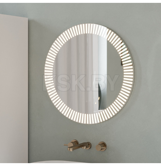 Зеркало Belux Джаз В 65 Белый глянцевый