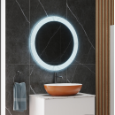 Зеркало Belux Джаз В 75 Белый глянцевый