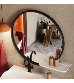 Зеркало Belux Ванкувер В 70 Черный матовый