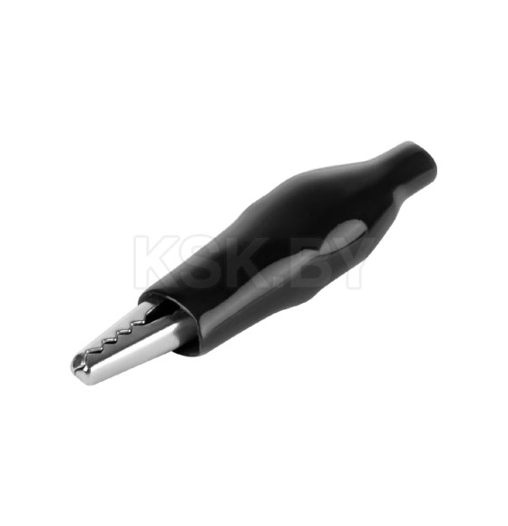 Зажим "крокодил" ЗКИ 5А 46 мм в изоляции черный (10 шт.) TDM SQ0541-0004 (SQ0541-0004) 