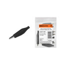 Зажим "крокодил" ЗКИ 5А 46 мм в изоляции черный (10 шт.) TDM SQ0541-0004 (SQ0541-0004) 