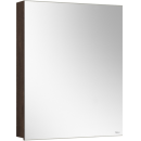 Шкаф навесной зеркальный Belux Стокгольм ВШ 60 Орех Карини натуральный