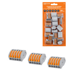 Клемма соединительная СК-415 2,5 мм2 (упак. 20 шт.) TDM SQ0527-0010