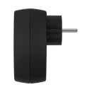 Сетевой фильтр 1 гнездо 2П+З с з/ш 16А 250В черный TDM SQ1806-0186 (SQ1806-0186) 