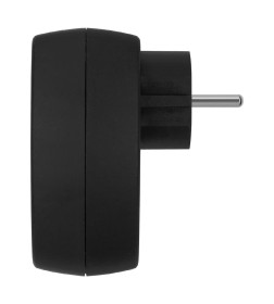 Сетевой фильтр 1 гнездо 2П+З с з/ш 16А 250В черный TDM SQ1806-0186