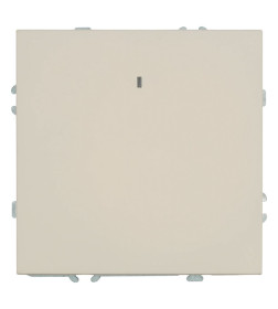 Выключатель 1-кл. c индикатором (мех-м)250В,10А Эмили RSW10-5101-08 кашемир, soft touch Stekker 49889