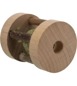 Игрушка "TRIXIE" для кошек, в виде катушки, мататаби/кошачья мята, 4х5 см