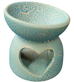 Аромалампа для эфирных масел «Сердце», керамика, 7.5×7.5×7.5 см, МИКС