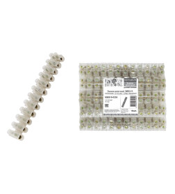 Зажим винтовой ЗВИ-15, полиэтилен 1,5-4,0 мм2 (12 пар) TDM Народный SQ0510-0203