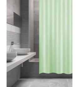 Штора для ванной 180х180 см зеленый Fashun A8604