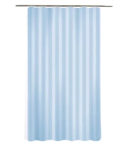 Штора для ванной 180х180 см голубой Fashun A8603