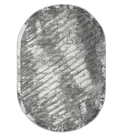Ковер 2х3 м ALVITA (8328A-S-D-GREY-GREY-OVAL (K25)