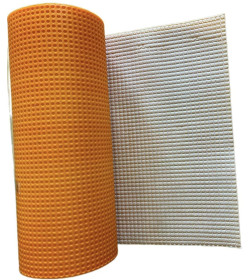 Мембрана гидроизоляционная разделительная "503"  (жёлтый ромб) 1х30м