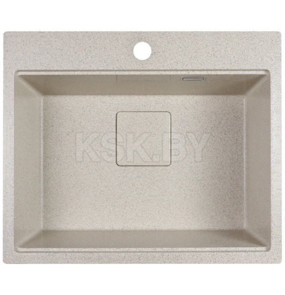 Мойка кухонная кварцевая Marblan COMFORT 60 гранит в комплекте с коландером чёрный