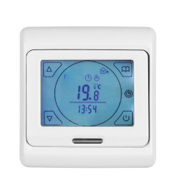 Термостат для теплых полов электронный сенсорный ТТПЭ-2 16А 250В с датчиком 3 м TDM SQ2503-0002