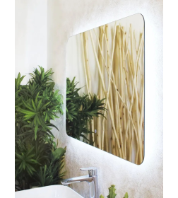 Зеркало Дабл-Ю Бангкок 80х60 Лайт с подсветкой BNK80X60LT