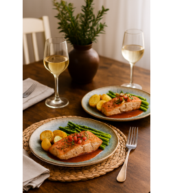 Тарелка 25 см, мелкая Амбиенс Риэкшн