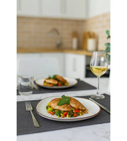 Тарелка 26 см S36-PL26, керамика