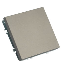 Переключатель перекрестный 1-кл.(мех-м)250В,10А Эмили RSW10-5110-09 антрацит, soft touch Stekker 49923