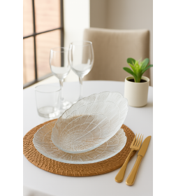 Комплект из 2-х тарелок 144 х 243 мм  Атлантис