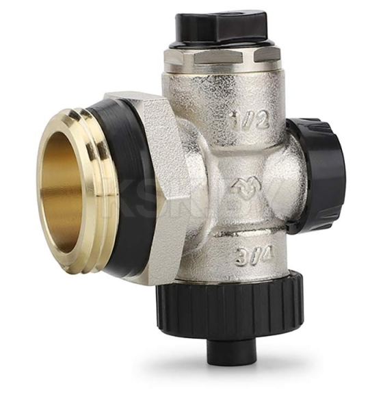 Концевая группа НР 1" с дренажным вентилем и ручным воздухоотводчиком Varmega VM15906 (VM15906) 