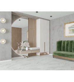 Кварц-виниловый пол Alta Step Arriba SPC 9908 Мрамор саянский плитка 610 х305мм