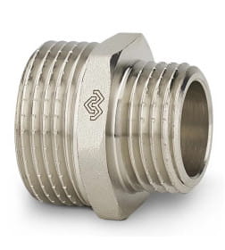 Ниппель переходной никелированный 3/4"x1/2" Varmega VMTF30-N000504