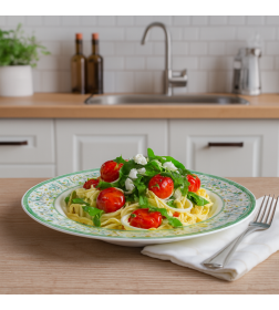 Тарелка мелкая 200 мм "Свежесть" идиллия 5С1038Ф34