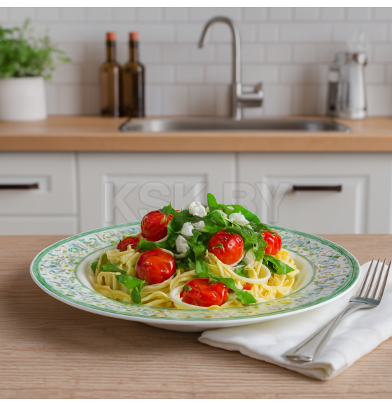 Тарелка мелкая 200 мм "Свежесть" идиллия 5С1038Ф34 (5С1038Ф34) 